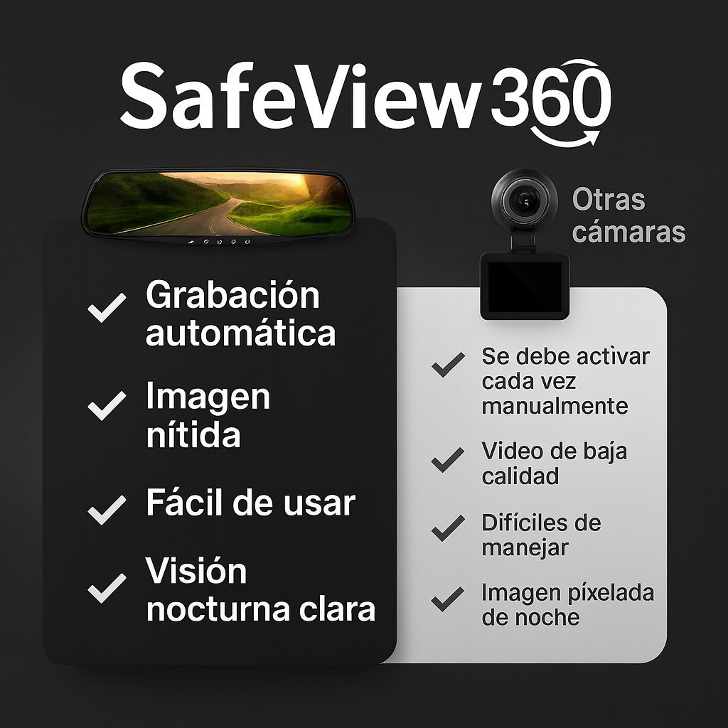SafeView 360 ¿Estás listo para conducir con seguridad total?
