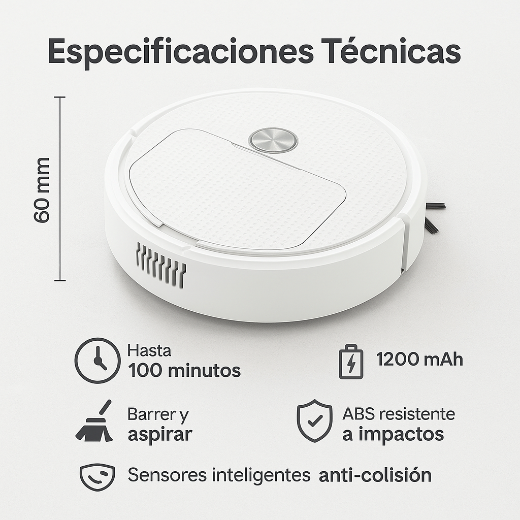 CleanPro X2 ¿Cansado de limpiar? ¡Deja que la tecnología lo haga por ti!