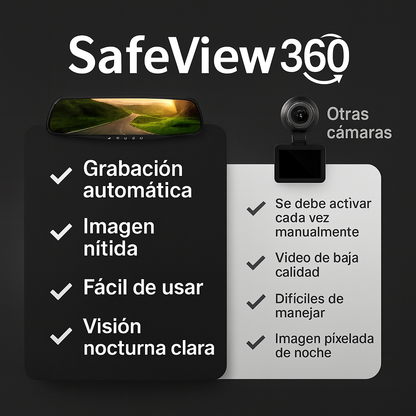SafeView 360 ¿Estás listo para conducir con seguridad total?