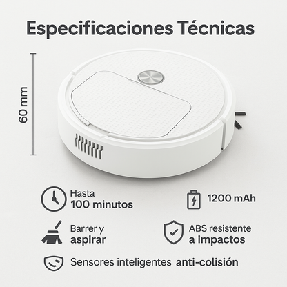 CleanPro X2 ¿Cansado de limpiar? ¡Deja que la tecnología lo haga por ti!