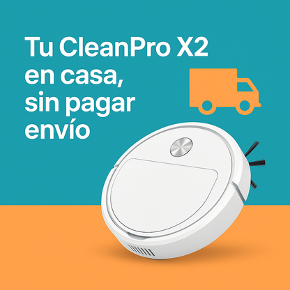 CleanPro X2 ¿Cansado de limpiar? ¡Deja que la tecnología lo haga por ti!